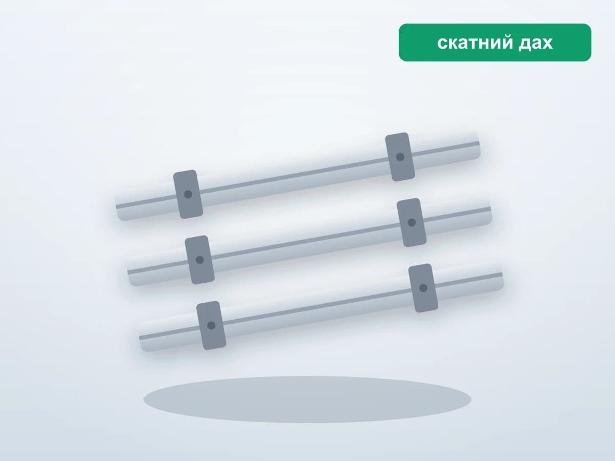 Комплект кріплення для металочерепиці (10 панелей)